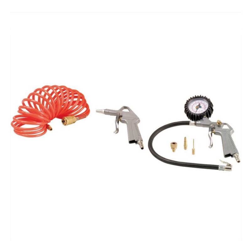 Airkonley KIT 6 Accessori compressore pistola soffiaggio Gonfiaggio...