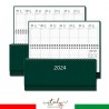 Harty Agenda da Tavolo 2024 2 pezzi Planning Settimanale verdone 30...