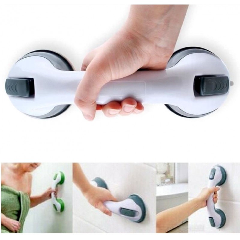 Maniglia sostegno di sicurezza con ventosa bagno vasca doccia anziano antiscivolo