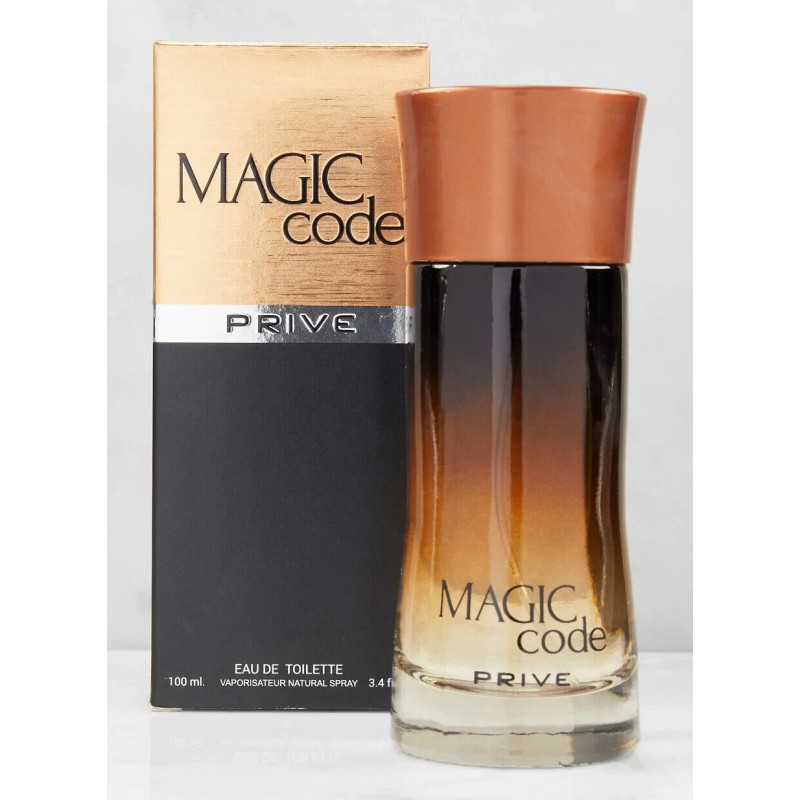 Magic Code Prive Eau De Parfum Pour Homme 100Ml Montage profumo uomo spray