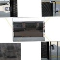 Tendina parasole avvolgibile PVC auto finestrino ventose sole macchina nero