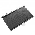 Tendina parasole avvolgibile PVC auto finestrino ventose sole macchina nero