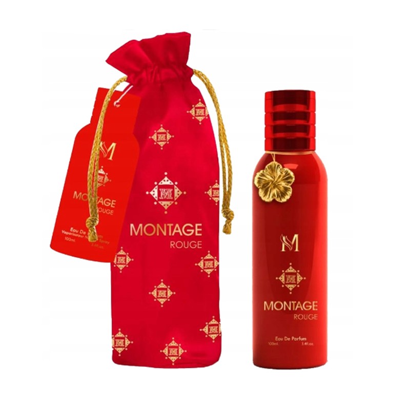 Montage Rouge Eau De Parfum Profumo pour femme 100ml Montage Brands