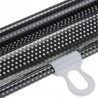 Tendina parasole avvolgibile PVC auto finestrino ventose sole macchina nero