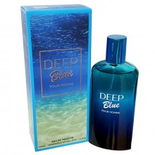 Deep Blue Eau De Toilette Profumo uomo pour homme 100ml Montage Brands fragranza