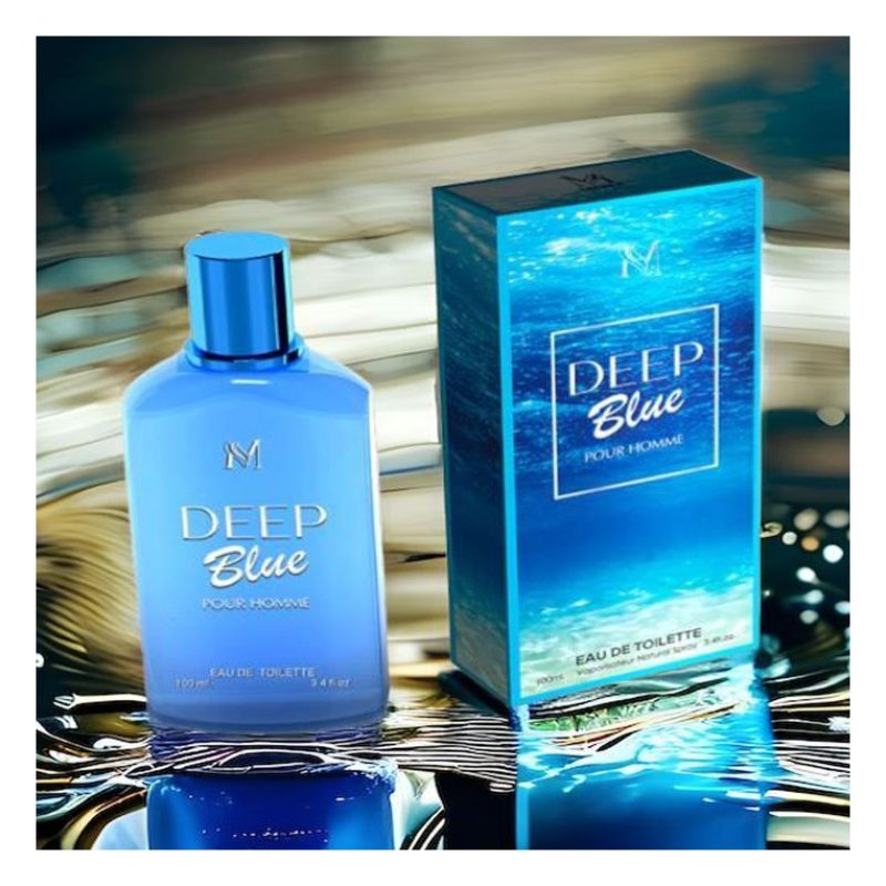 Montage Deep Blue Eau De Toilette Profumo uomo pour homme 100ml Mon...