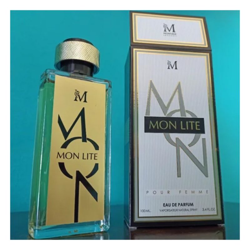 Profumo da Donna Mon Lite pour femme Eau De parfum 100 ml 3.4Oz Mon...