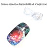 Mouse ottico cassa mini speaker cavo USB tre tasti computer windows mac jack 3,5