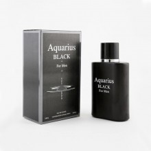 Aquarius Black da uomo 3,4 fl.oz 100ml eau de toilette Spray Fragranza Montage