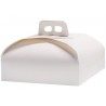 WeHome Scatole Porta Torte in Cartone Economiche 10 PZ Quadrate bia...