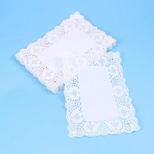 40 Sottotorta in carta bianca centrini sotto torta rettangolari 36x46 cm dolci