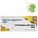 5 Tampone Tamponi Rapidi Sars-cov-2-covid Reagen 19 bocca e nasale 3 gocce