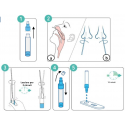5 Tampone Tamponi Rapidi Sars-cov-2-covid Reagen 19 bocca e nasale 3 gocce