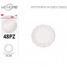 WeHome 480 Sottotorta in carta bianca 9 cm centrini sotto torta ton...