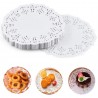 WeHome 200 Sottotorta carta bianca 19 cm centrini sotto torta tondi...