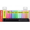 Stabilo Evidenziatori STABILO BOSS ORIGINAL Pastel Desk-Set 15 pz 9...