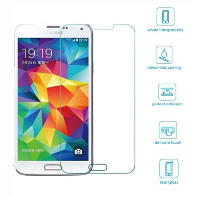 DOBO® - Pellicola protettiva in vetro temperato anti bolle Screen Protector per Samsung Galaxy s5
