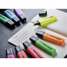 Evidenziatori STABILO BOSS ORIGINAL Pastel Desk-Set 15 pz 9 brillanti 6 pastello