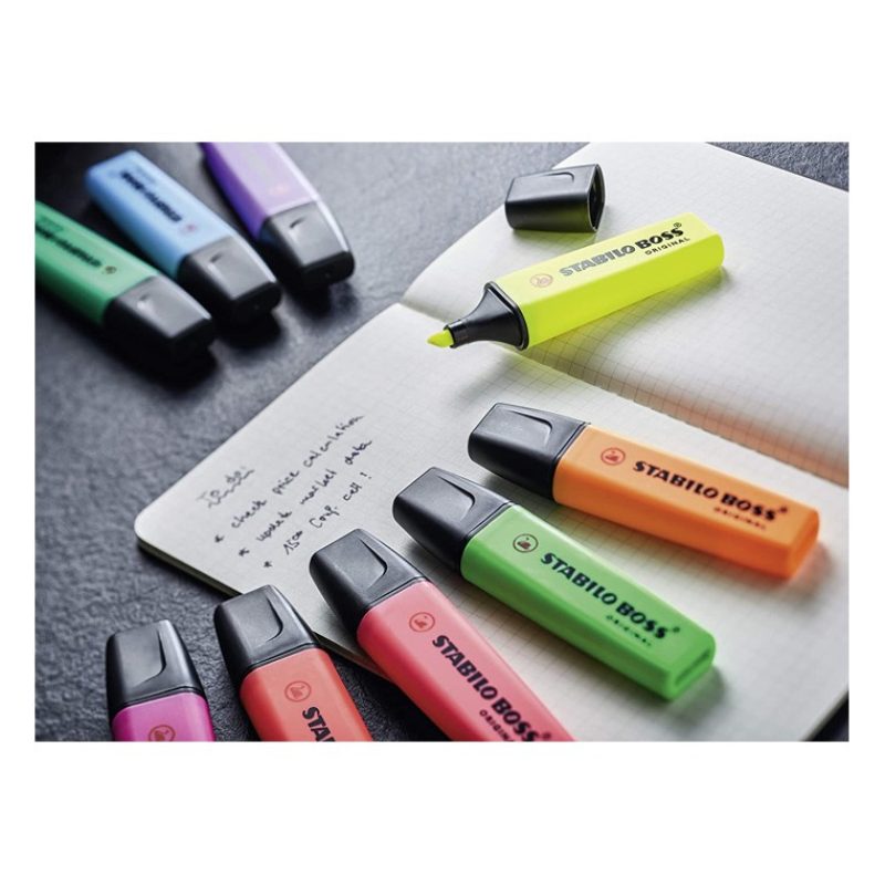 Stabilo Evidenziatori STABILO BOSS ORIGINAL Pastel Desk-Set 15 pz 9...