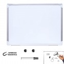 Lavagnetta a parete magnetica lavagna bianca per pennarello cancellabile ufficio