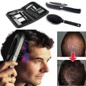 Spazzola capelli ricrescita pettine trattamento bulbi piliferi laser vibrazioni