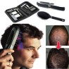Spazzola capelli ricrescita pettine trattamento bulbi piliferi laser vibrazioni