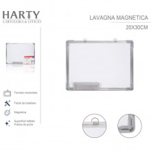 Lavagnetta parete magnetica lavagna cancellabile bianca porta pennarello ufficio