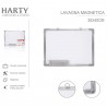 Harty Lavagnetta parete magnetica lavagna cancellabile bianca porta...
