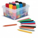 Giotto Pastelli a Cera colorati Schoolpack 144pz 12 Colori Assortiti per bambini