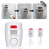 DAJIAZU Kit allarme antifurto casa ufficio box sirena 105 DB wirele...