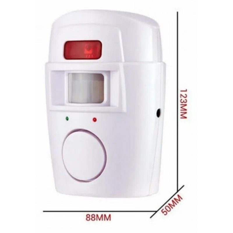 DAJIAZU Kit allarme antifurto casa ufficio box sirena 105 DB wirele...