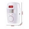 DAJIAZU Kit allarme antifurto casa ufficio box sirena 105 DB wirele...