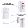DAJIAZU Kit allarme antifurto casa ufficio box sirena 105 DB wirele...