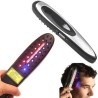 Spazzola capelli ricrescita pettine trattamento bulbi piliferi laser vibrazioni