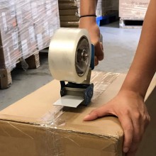 Pistola dispenser tendinastro porta taglia Nastro Adesivo Imballaggio Magazzino