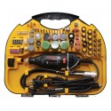 Smerigliatrice assiale Dritta Elettrica 130W velocità regolabile 211 accessori