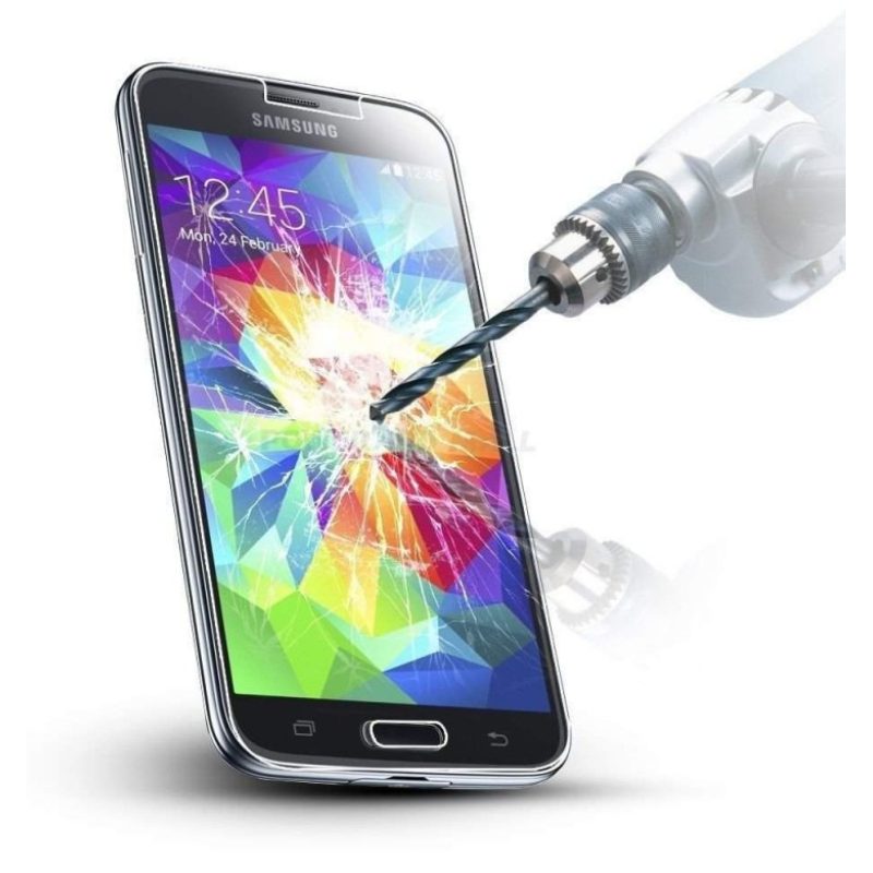 DOBO® - Pellicola protettiva in vetro temperato anti bolle Screen Protector per Samsung Galaxy s5