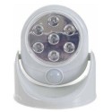 Faro sensore movimento LED luce bianca faretto esterno luce cortesia 360 gradi