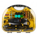 Smerigliatrice assiale Dritta Elettrica 130W velocità regolabile 211 accessori
