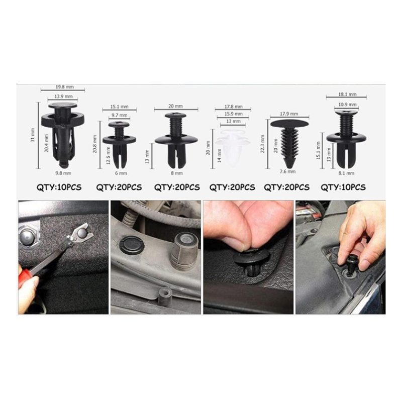 Hongu Kit Smontaggio Pannelli Auto Strumento Riparazione Carrozzeri...