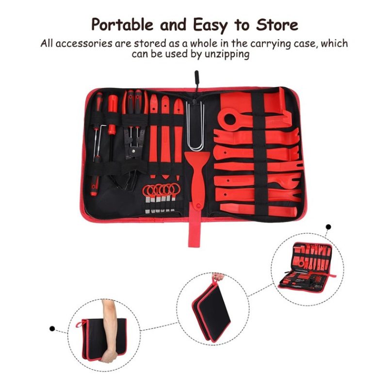 Hongu Kit leve di smontaggio interno auto pannelli porte cruscotto ...