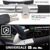 Hongu Blocca volante per auto antifurto blocca sterzo manubrio univ...