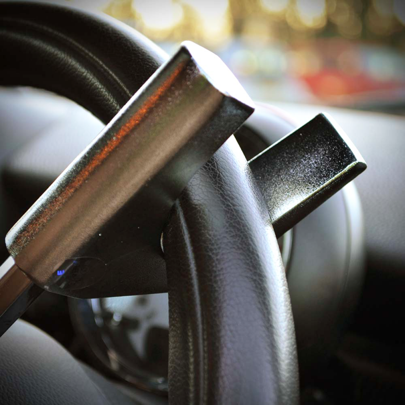 Hongu Blocca volante per auto antifurto blocca sterzo manubrio univ...