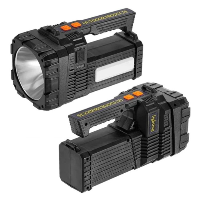 Hongu Torcia portatile luce ricaricabile esterni proiettore campegg...
