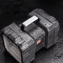 Torcia led portatile ricaricabile potente campeggio escursionismo USB emergenza