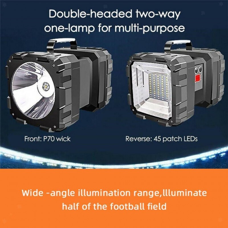 Hongu Torcia led portatile ricaricabile potente campeggio escursion...