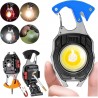 Hongu Mini Torcia LED Ricaricabile USB Lavoro Luce Portachiavi Luce...
