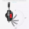 Hongu Mini Torcia LED Ricaricabile USB Lavoro Luce Portachiavi Luce...