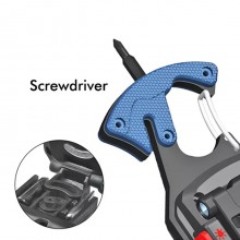 Mini Torcia LED Ricaricabile USB Lavoro Luce Portachiavi Luce Camping  tascabile