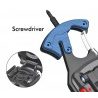 Hongu Mini Torcia LED Ricaricabile USB Lavoro Luce Portachiavi Luce...